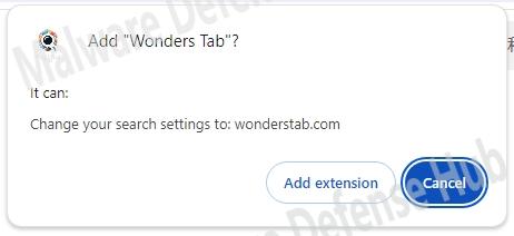 How to effectively remove Wonders Tab browser hijacker